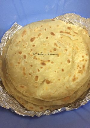 A picture of Carrot chapati#CharityRecipe.