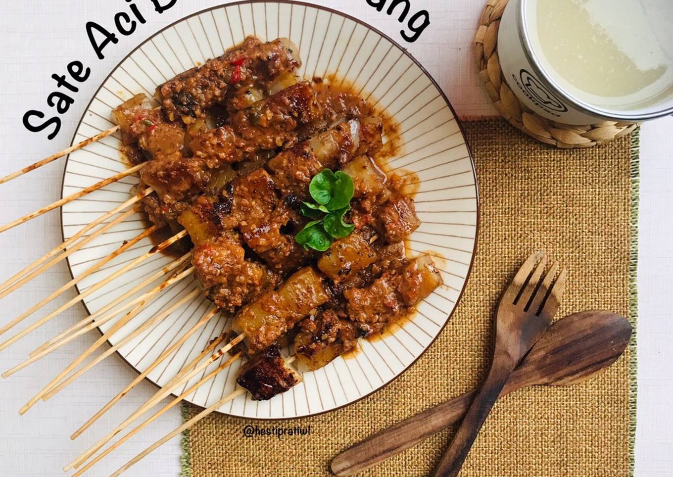 Sate Aci Bumbu Kacang