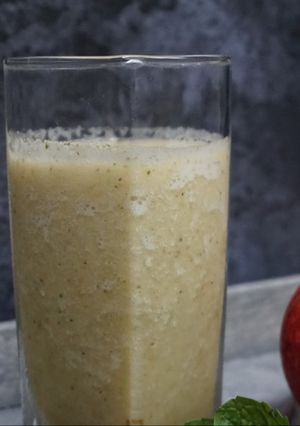 Foto resep Banana Apple Mint Smoothies