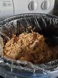 Slow cooker Mississippi chicken (sandwiches)