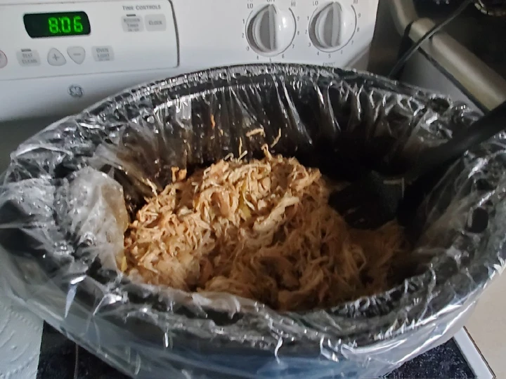 Recipe Slow cooker Mississippi chicken (sandwiches) the So Delicious Tasty