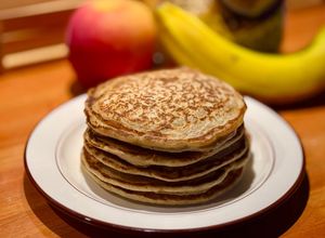 Hình của món 💚 Pancake Yến Mạch Chuối (Không Đường).