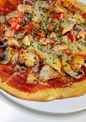 Une photo de Pâte pizza à la carotte
