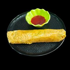 A picture of Fiber Rich Oats And Mix Lentils Dosa.