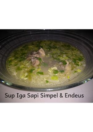 Foto resep Sup Iga Simpel & Endeus