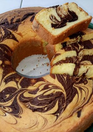 Foto resep Marmer cake all in one method (pak sahak)