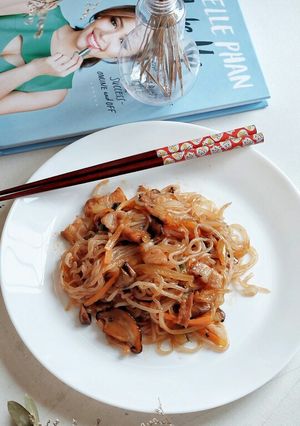 Foto resep Shirataki Yakisoba 白滝焼きそば