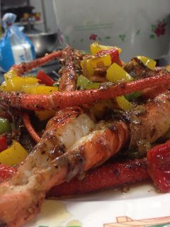 รูปของ กุ้งผัดพริกไทยดำ