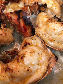 A picture of Broiled Lobster Tails.