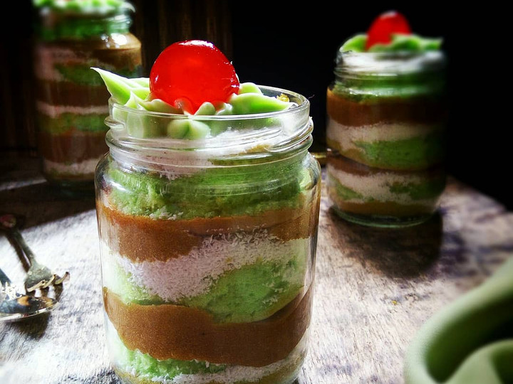 Resep Klepon Cake In A Jar yang Lezat
