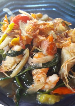 Foto resep Tumis Kangkung Udang