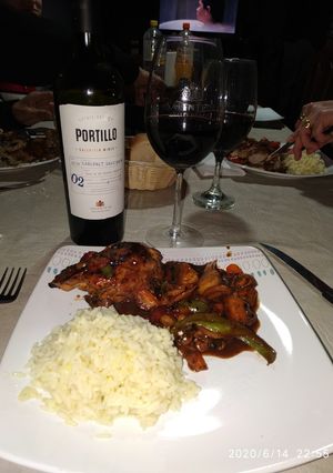 Una foto de Supremas en salsa agridulce al disco