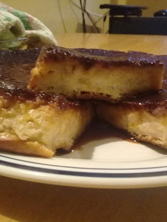 Una foto de Budín de pan