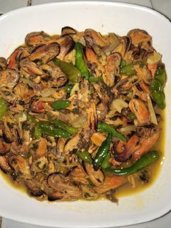 Foto resep Oseng kerang cengek super simple