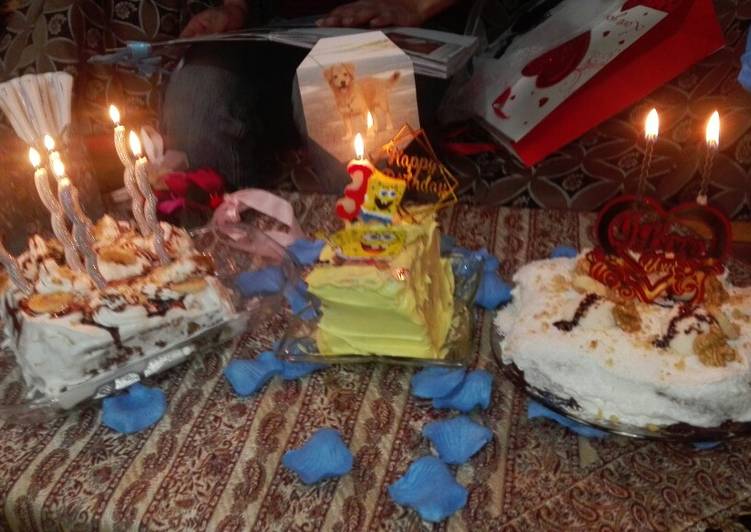 کیک تولد دخملم روز مادر ولنتاین دستور توسط نیلوفر کوکپد
