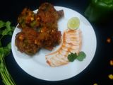 ক্যাপ্সিকাম পকোড়া (capsicum pakora recipe in Bengali)