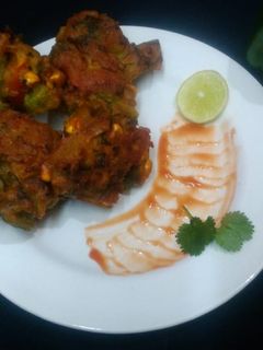 ক্যাপ্সিকাম পকোড়া (capsicum pakora recipe in Bengali) রেসিপির প্রধান ছবি