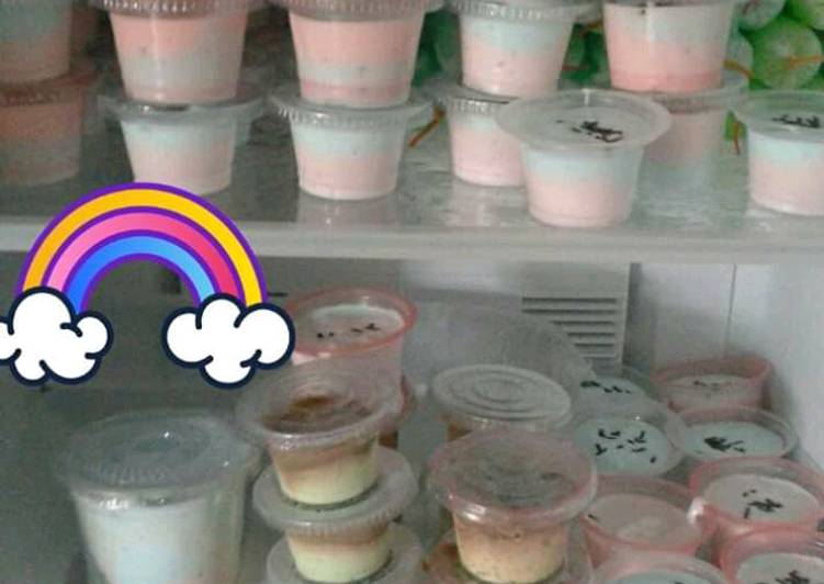 Resep Es krim pelangi, Lezat Sekali
