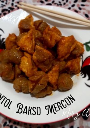 Foto resep Pentol Bakso Mercon