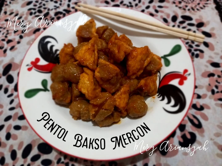 Langkah Gampang Membuat Resep Pentol Bakso Mercon yang Lezat Anti Ribet, Mantap