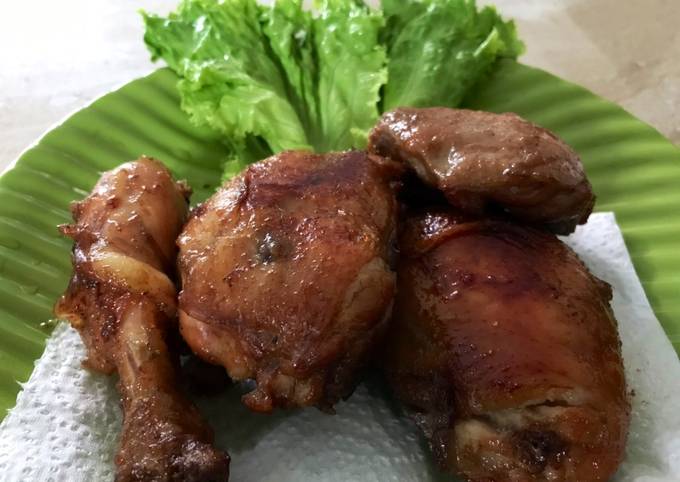 Bagaimana Menyiapkan Ayam goreng bacem endeeuus yang Menggugah Selera