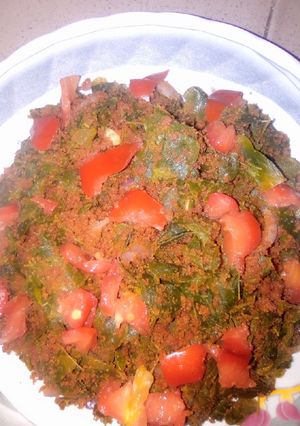 A picture of My simple mouringa (kwadon zogale).
