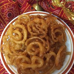 A picture of Instant Jalebis.
