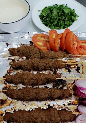 صورة لوصفة صينية كباب في الفرن