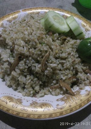Foto resep Nasi goreng teri pedesss