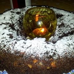 A picture of The ChocoNut Donut Cake.