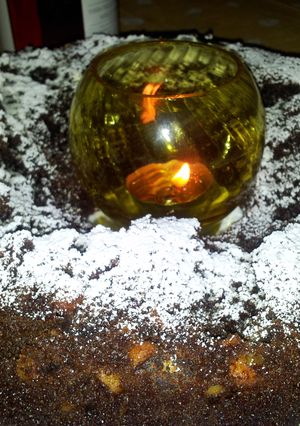 A picture of The ChocoNut Donut Cake.
