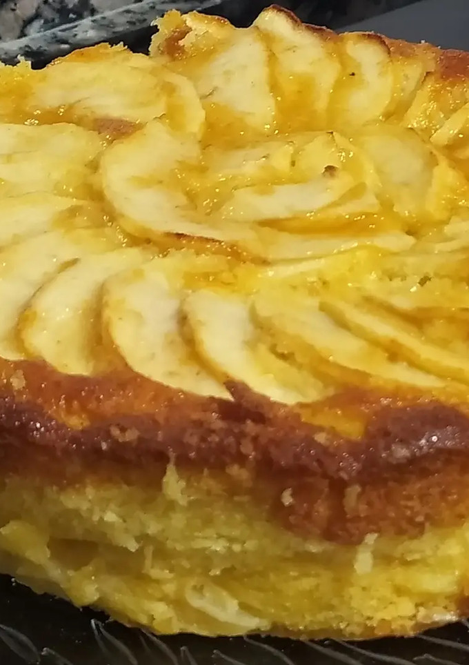 Una foto de Bizcocho de manzana