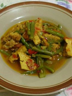 Foto resep 471. Garang Asem Buncis Tahu Tempe