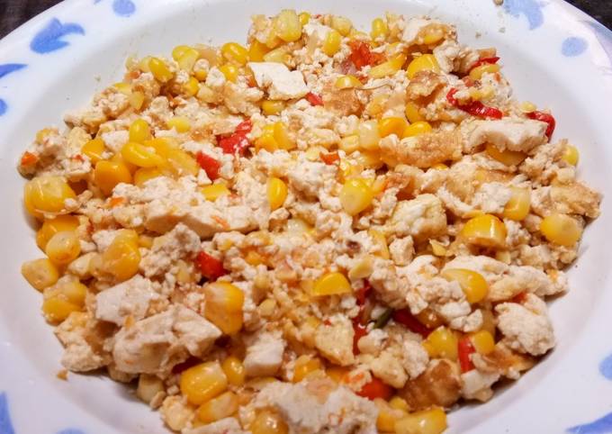 Resep Sambal jagung tahu yang Menggugah Selera