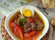 Gambar soto betawi susu bubuk