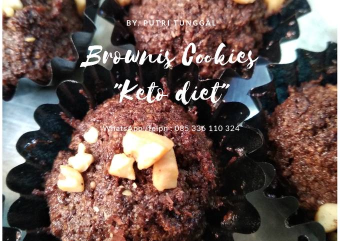 Brownis Cookies Ketobetic / Diabetic