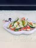 CREAMY TOMATO & CUCUMBER SALAD