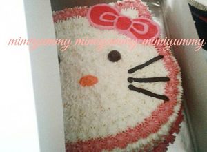 Foto resep Cara menghias tart hello kitty