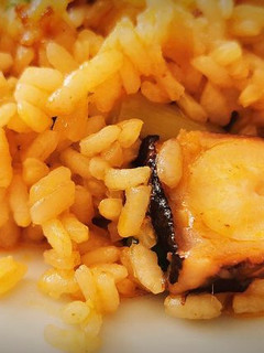 Una foto de Arroz con Pulpo
