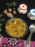 Paneer Kofta in Taro Root Bulbs Curry