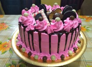 Una foto de Drep Cake o Torta Chorreada