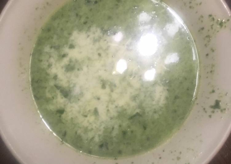 Spinach soup