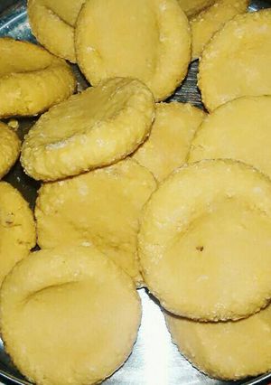 A picture of Peda(Milk se bana).