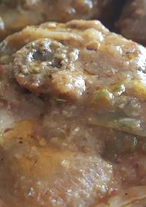 Una foto de Ossobuco de pavo