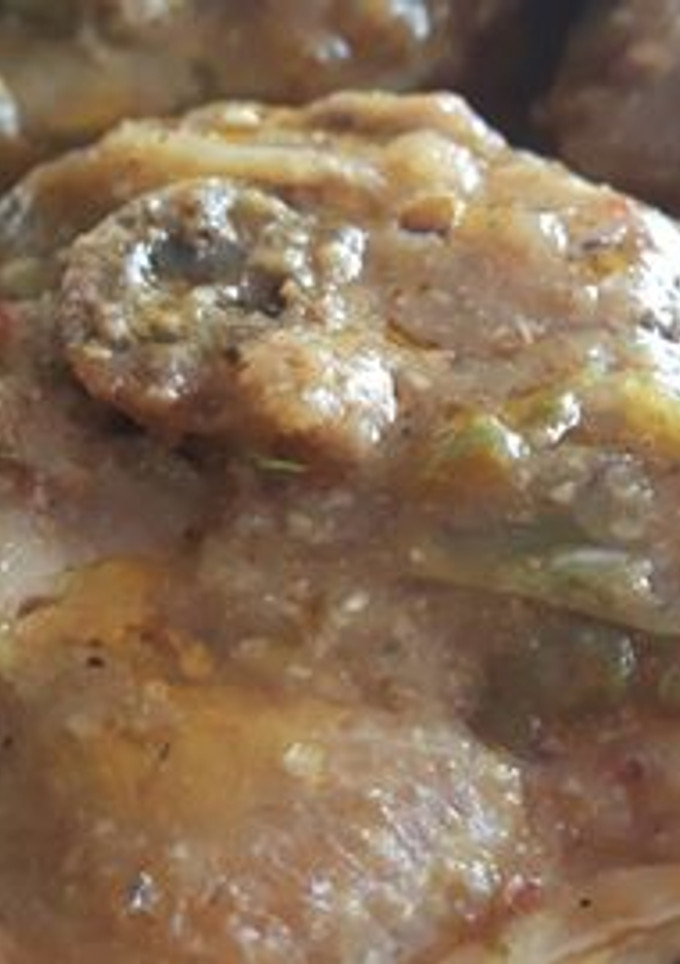 Una foto de Ossobuco de pavo