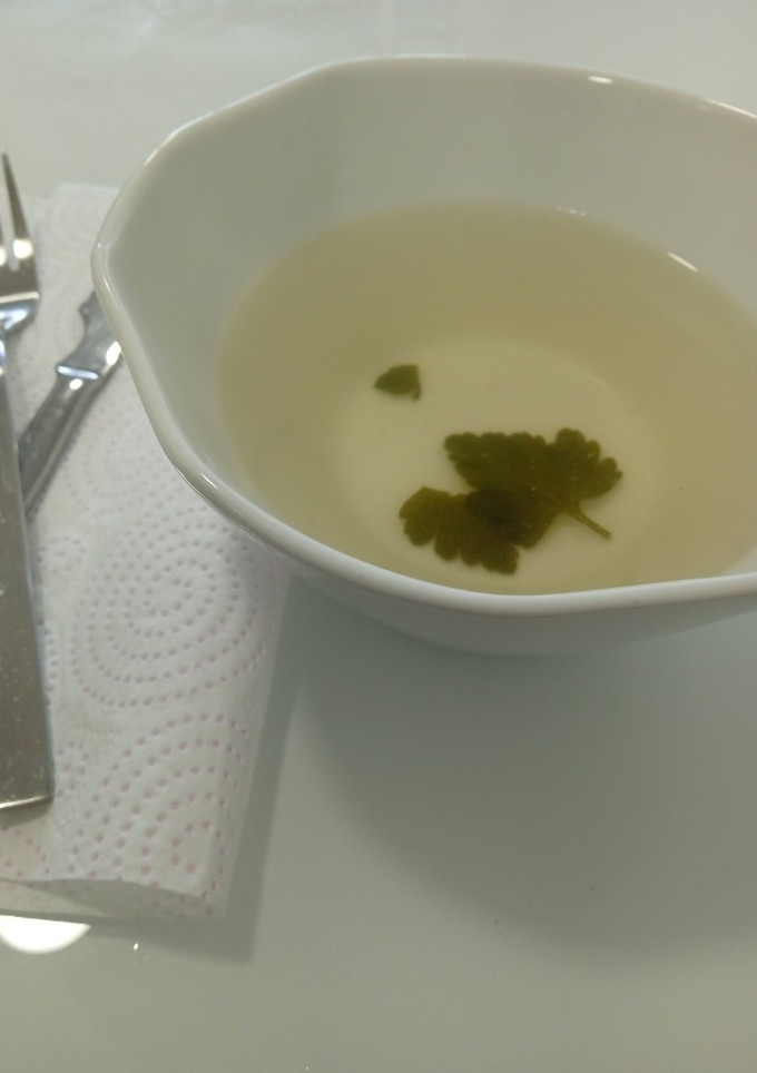 Una foto de Caldo "he pecado"