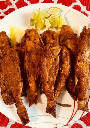 A picture of Mango fish fry.