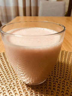 Una foto de Smoothie de fresa