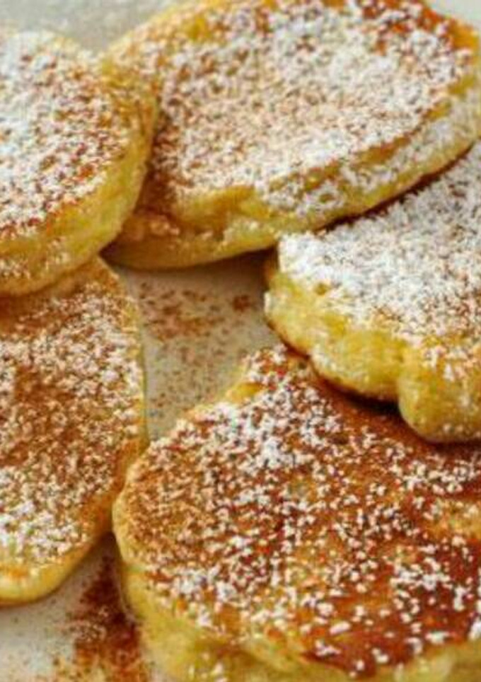 Una foto de Tortitas de manzana