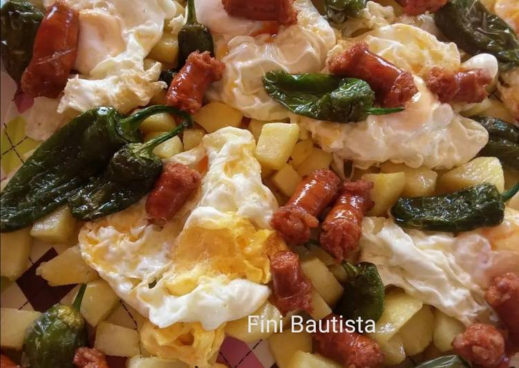Huevos con patatas